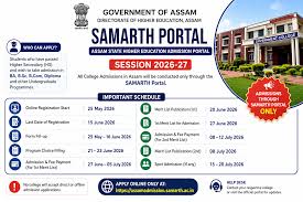 Samarth services overview image for exam form guide